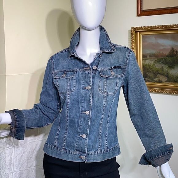 Sisley Vintage Denim Jean Jacket - Picture 1 of 14